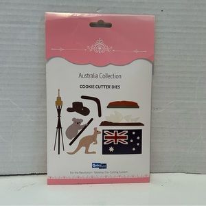 Quickutz 8-pc cookie cutter dies - AUSTRALIA Collection